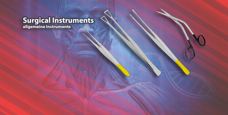 allgemeine chirurgische Instrumente